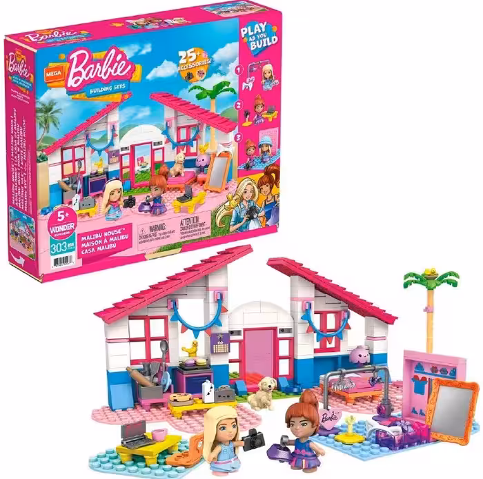 لگو باربی مگابلوک اورجینال303قطعه