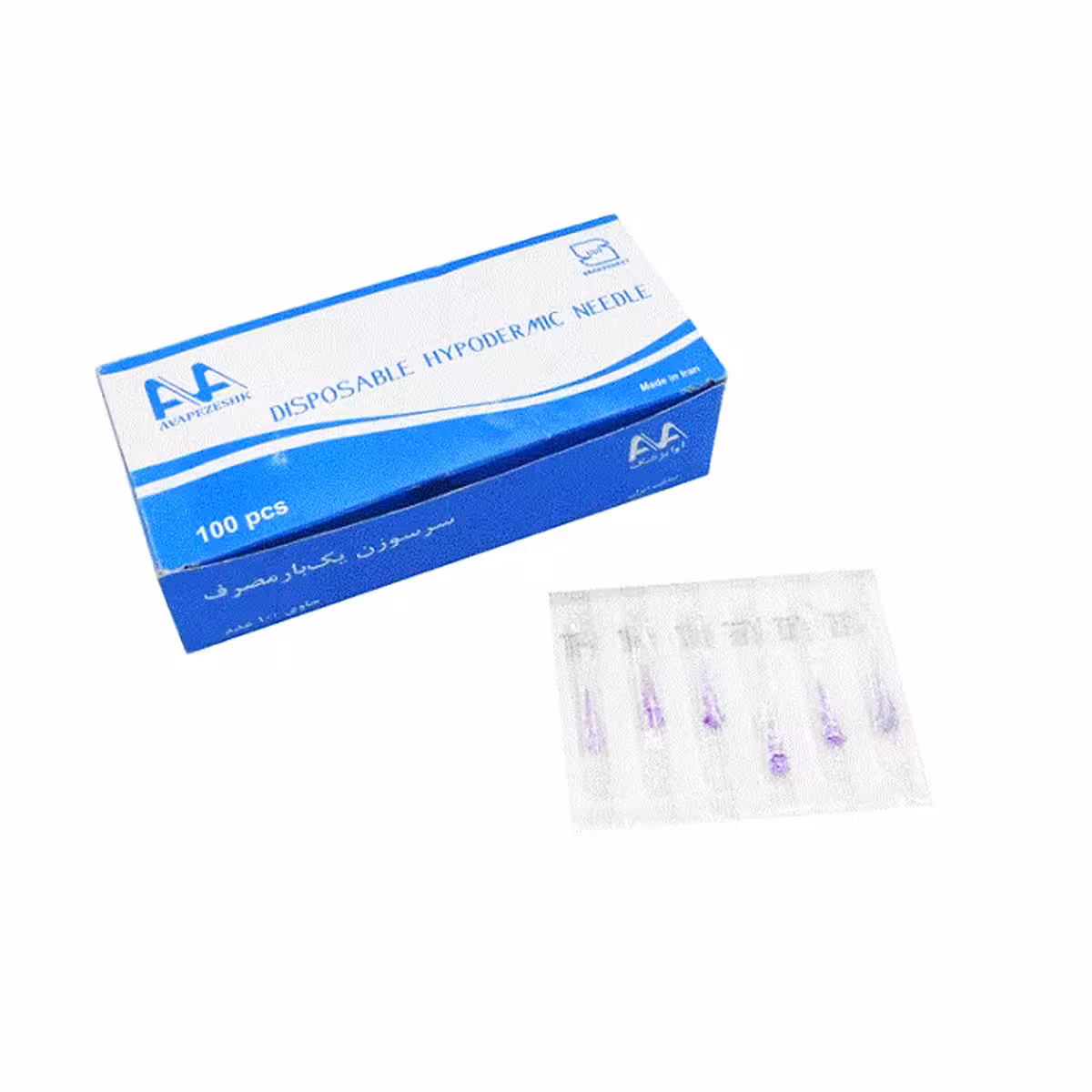 سرسوزن مزوتراپی گیج 25 طول 13 آوا (ava)