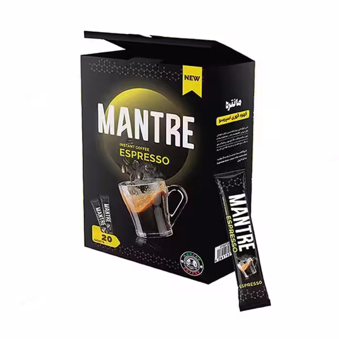 قهوه فوری اسپرسو ساشه 3 گرمی مانتره