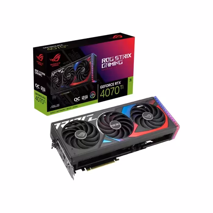 کارت گرافیک ایسوس مدل ROG Strix GeForce RTX 4070Ti 12GB GDDR6X OC Edition