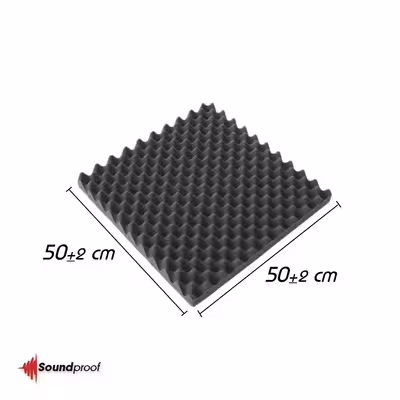 پنل آکوستیک ساندپروف مدل شانه تخم مرغی 503 بسته 10 عددی