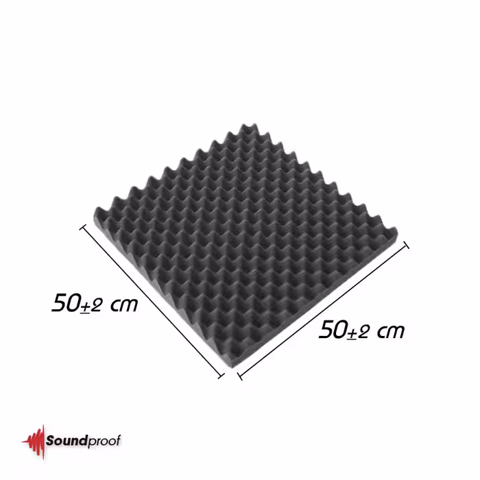 پنل آکوستیک ساندپروف مدل شانه تخم مرغی 503 بسته 10 عددی