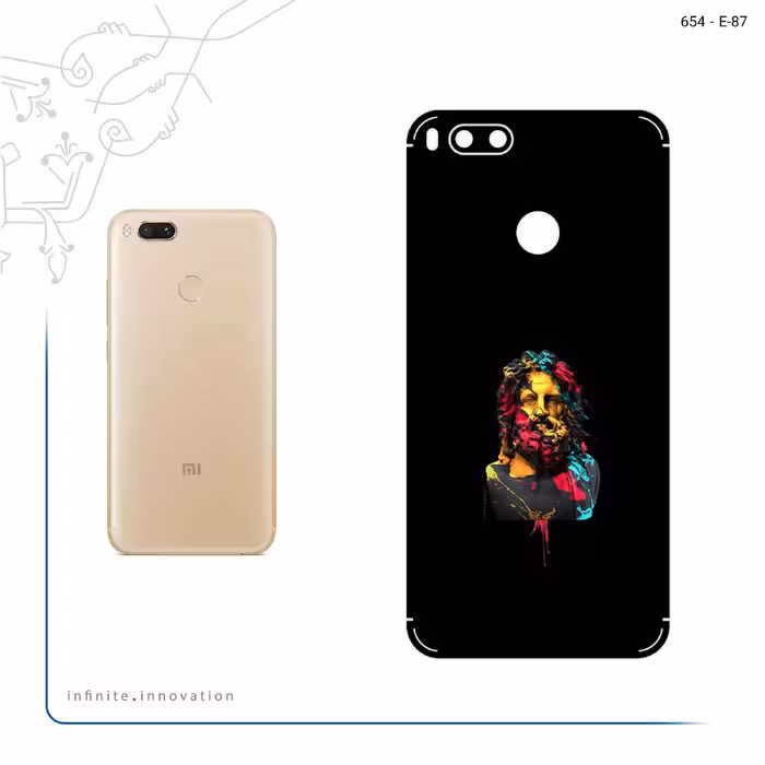 برچسب پوششی ماهوت مدل Painted Sculpture Digital Art مناسب برای گوشی موبایل شیائومی Mi A1