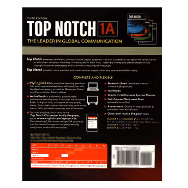 کتاب  Top Notch 1A 3rd اثر Joan Saslow And Allen Ascher انتشارات آرماندیس