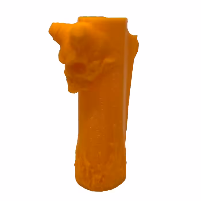 فندک مدل اسکلت شاخدار و آتش برجسته کد 2.1.3