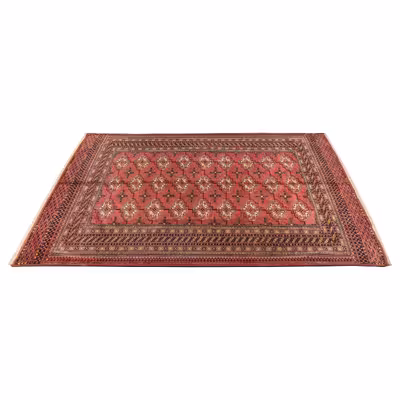 فرش دستبافت  سه و نیم متری مدل ترکمن کد 40.1933