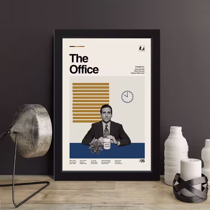 تابلو مدل The office کدS1649-b