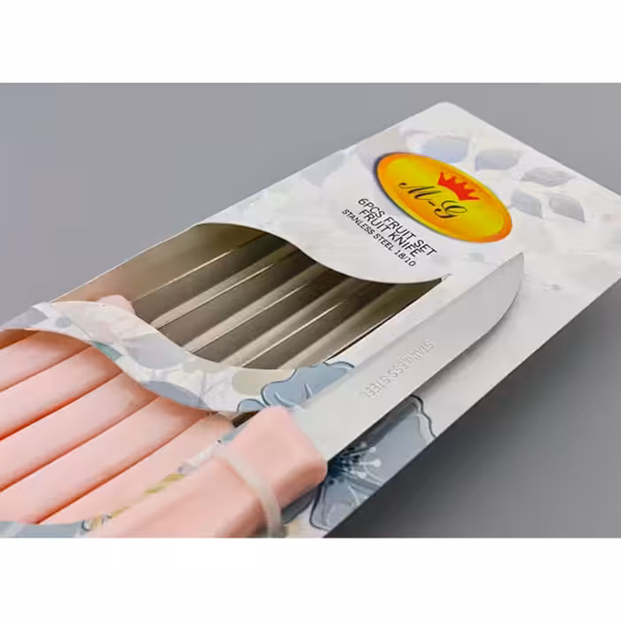 کارد میوه خوری ام جی مدل N17 بسته 6 عددی