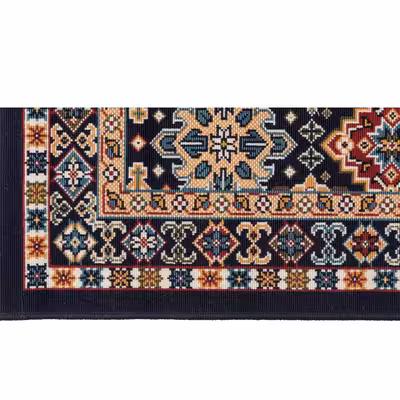 گلیم ماشینی دنیای فرش مدل آفتاب کد 400