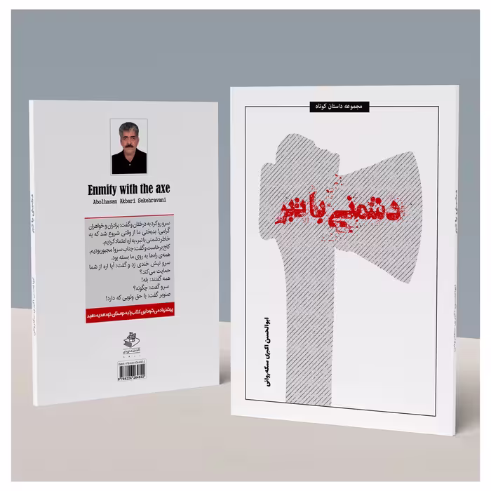 کتاب دشمنی با تبر اثر ابوالحسن اکبری سکه‌روانی انتشارات نامه‌ی پارسی