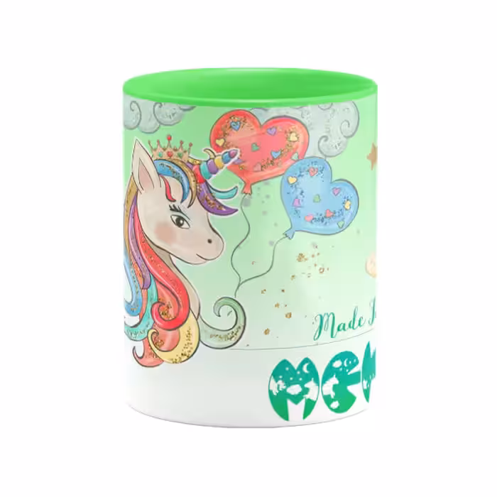 ماگ مدل اسب تک شاخ طرح مهرسا