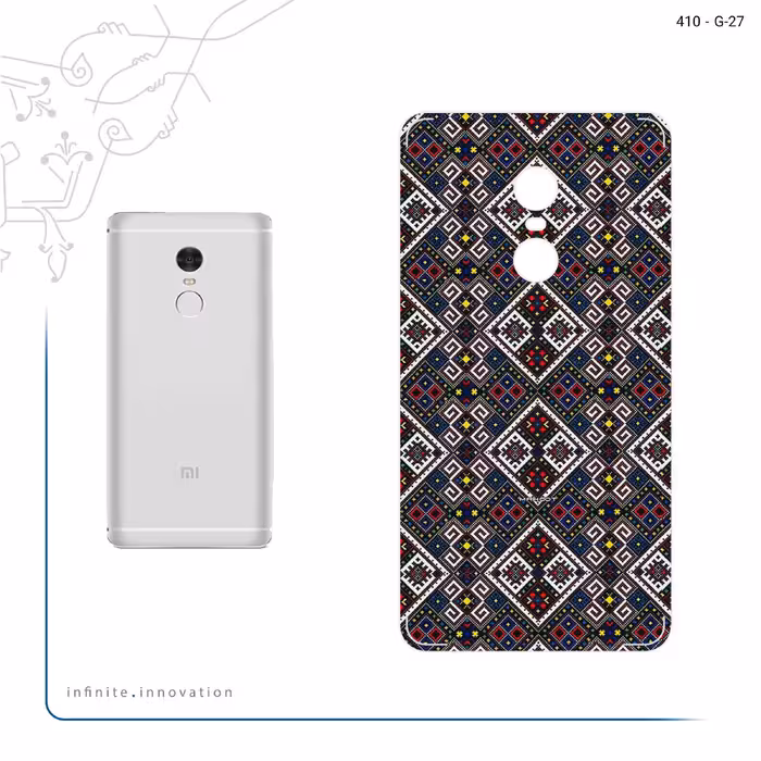 برچسب پوششی ماهوت مدل SISTAN Needlework 1 مناسب برای گوشی موبایل شیائومی Redmi Note 4