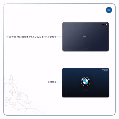 برچسب پوششی ماهوت مدل BMW مناسب برای تبلت هوآوی Matepad 10.4 2020 BAH3-L09