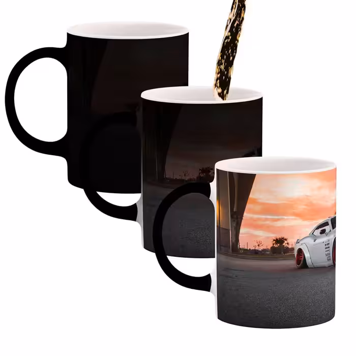 ماگ حرارتی طرح ماشین مدل mgph01936