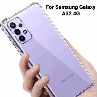 کاور مدل ژله ای کپسول دار مناسب برای گوشی موبایل سامسونگ Galaxy A32 4g