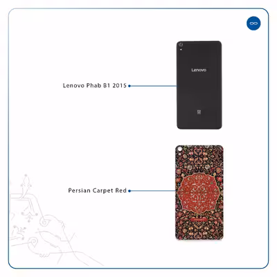 برچسب پوششی ماهوت مدل Iran-Carpet6 مناسب برای تبلت لنوو Phab B1 2015