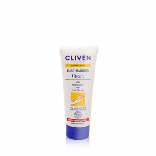 کرم محافظ دست کلیون حاوی گلیسیرین ضد اگزما Cliven Hand Barrier Cream100ML