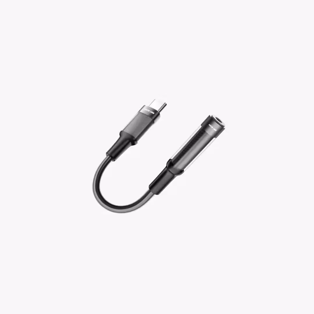 تبدیل تایپ سی به 3.5 آی یو ایکس گرین لاین Green Lion Earphone USB-C TO 3.5