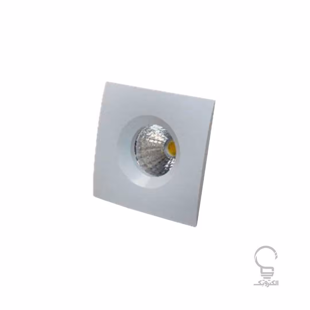 چراغ چشمی 3 وات مربعی سان لوکس