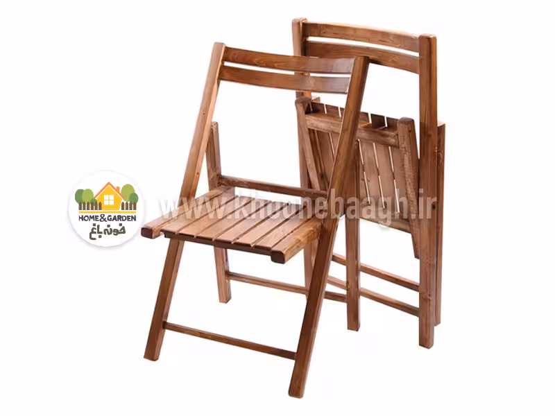 صندلی چوبی تاشو