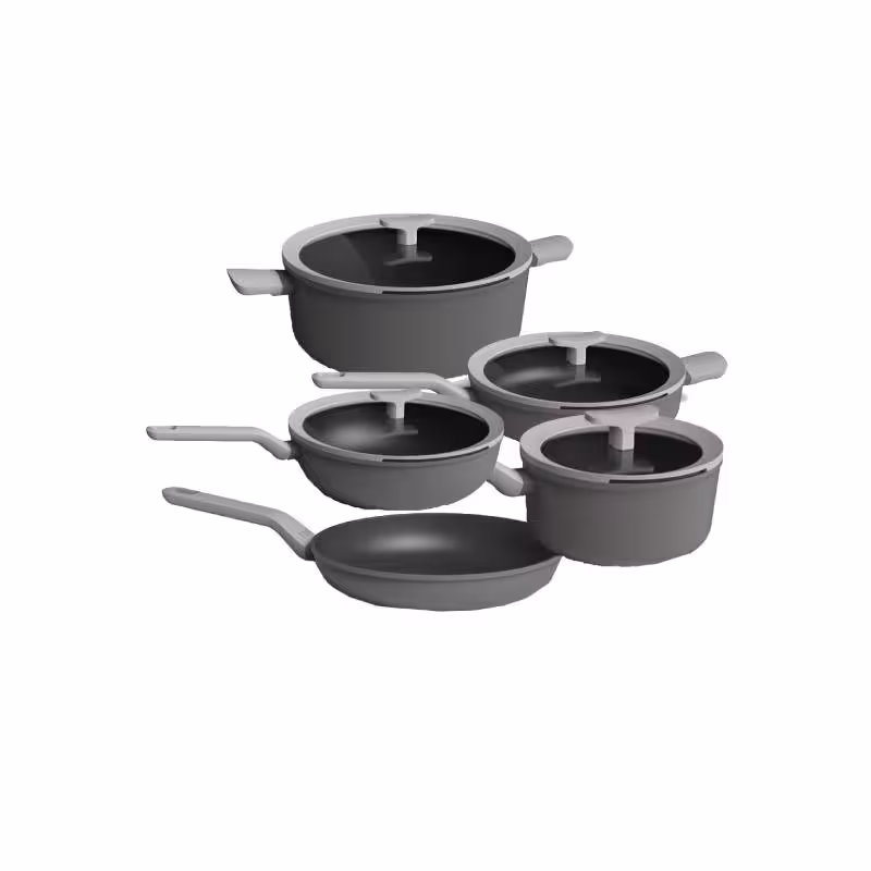 سرویس ظروف پخت‌ و‌ پز برگهف سری Leo ست 5 پارچه