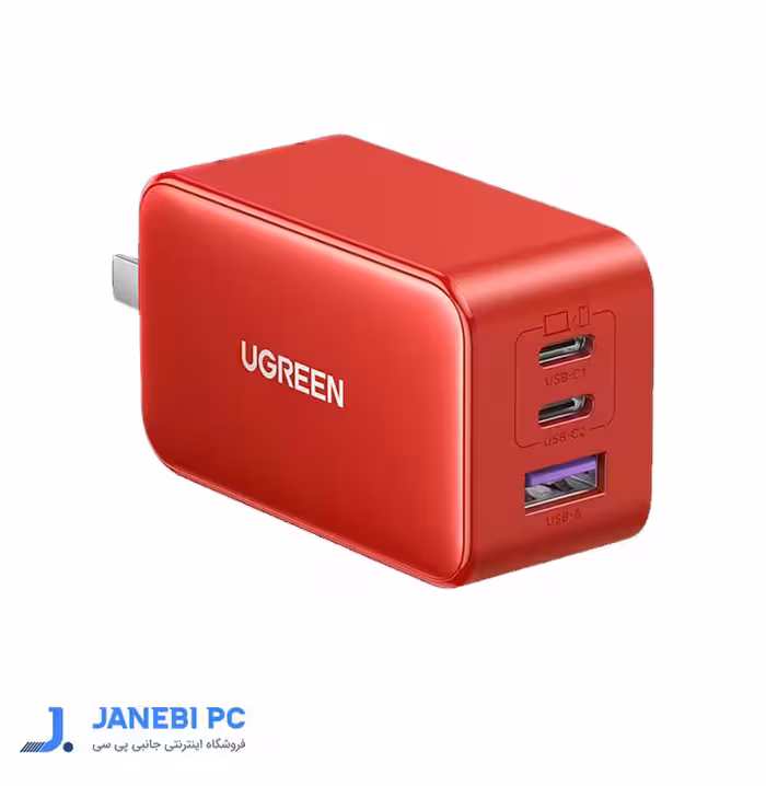 شارژر دیواری همراه کابل یوگرین مدل CD244 75420 توان 65 وات