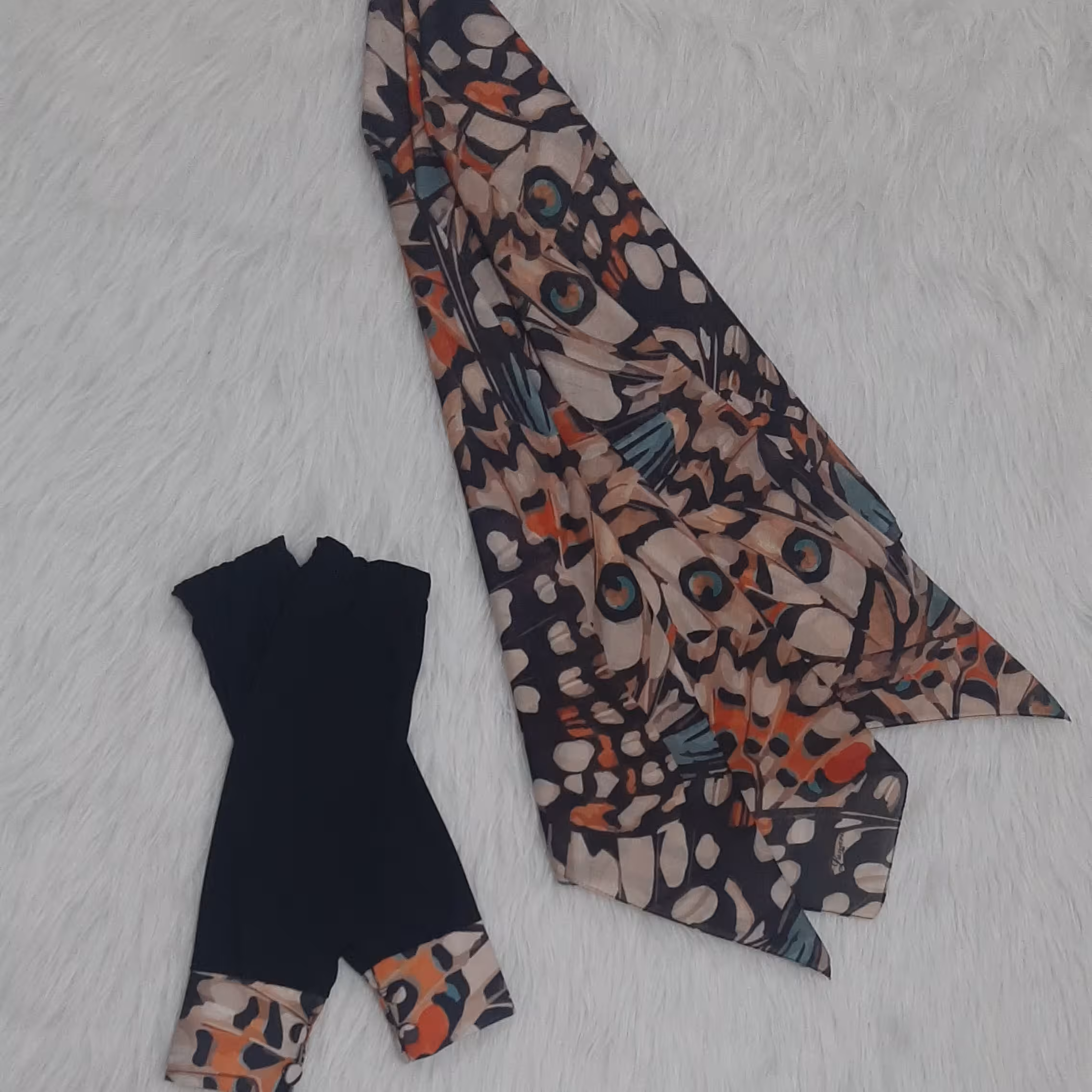 ست روسری وساق دست. کد272