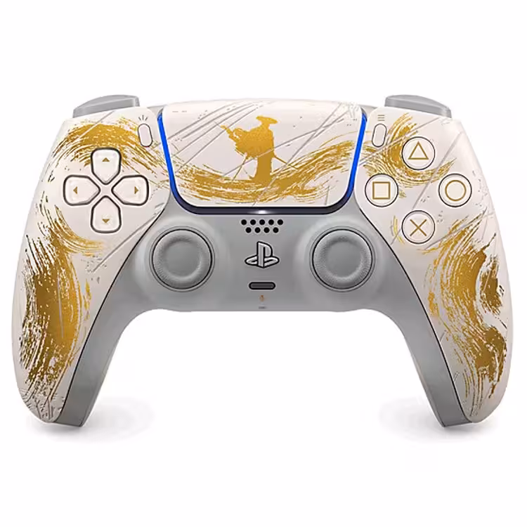 دسته Ps5 باندل Ghost of Yōtei Limited Edition رنگ طلایی