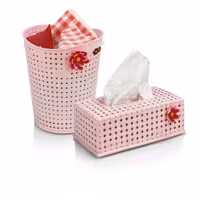 ست سطل و جای دستمال کاغذی مایا