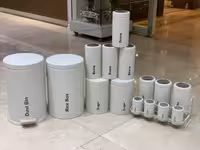 سرویس کامل جا ادویه و پاسماوری فلزی رنگ کوره ای 16 پارچه