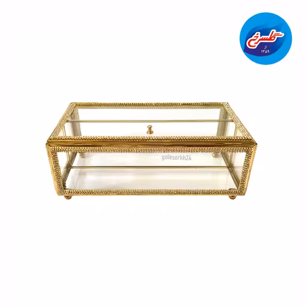 جعبه تی بگ شیشه ای 8267 (باکس پذیرایی)