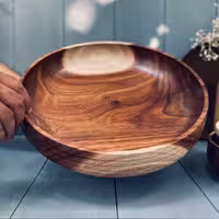 ظرف چوبی پذیرایی آکاسیا کد 0963