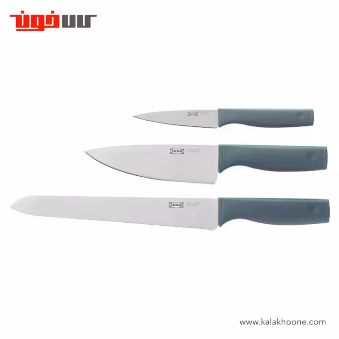 ست 3 تایی چاقو ایکیا مدل TIGERBARB