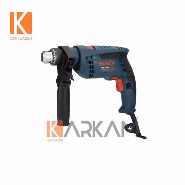 دريل 13 چکشی اتومات 600 وات GSB13RE بوش