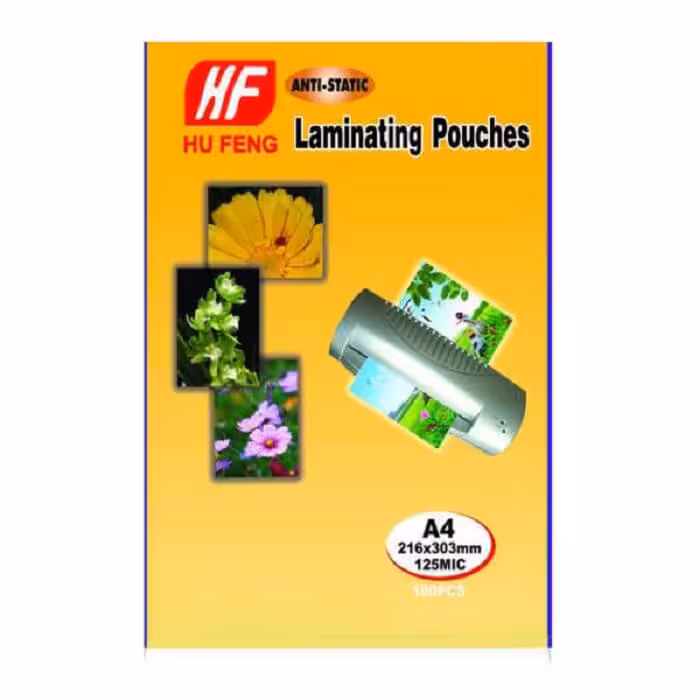 طلق پرس 150 میکرون براق HF سایز A4