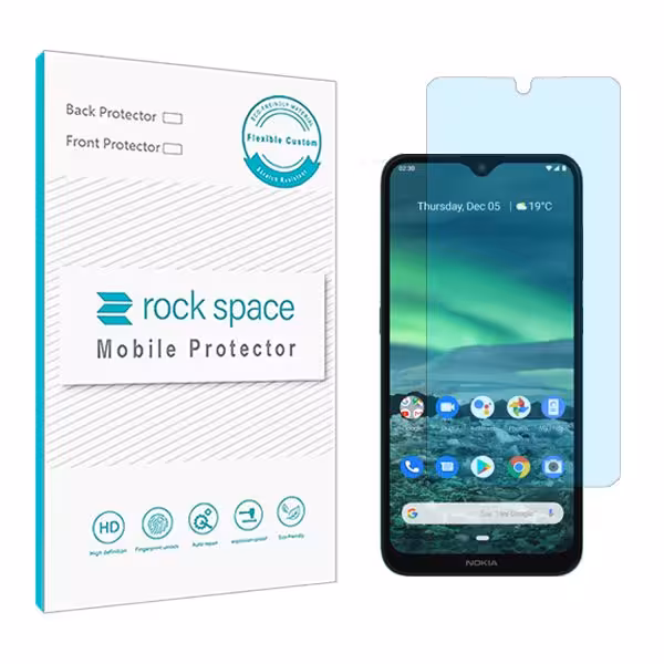 گلس نوکیا 2.3 مدل نانو هیدروژل آنتی بلو برند راک اسپیس کد S