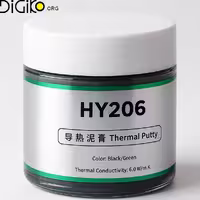 خمیر حرارتی هالنزیه مدل HY-206 با ضریب 6W/m-K و حجم 10 گرم