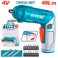 پیچ‌گوشتی شارژی TOTAL 4V مدل TSDLI0442