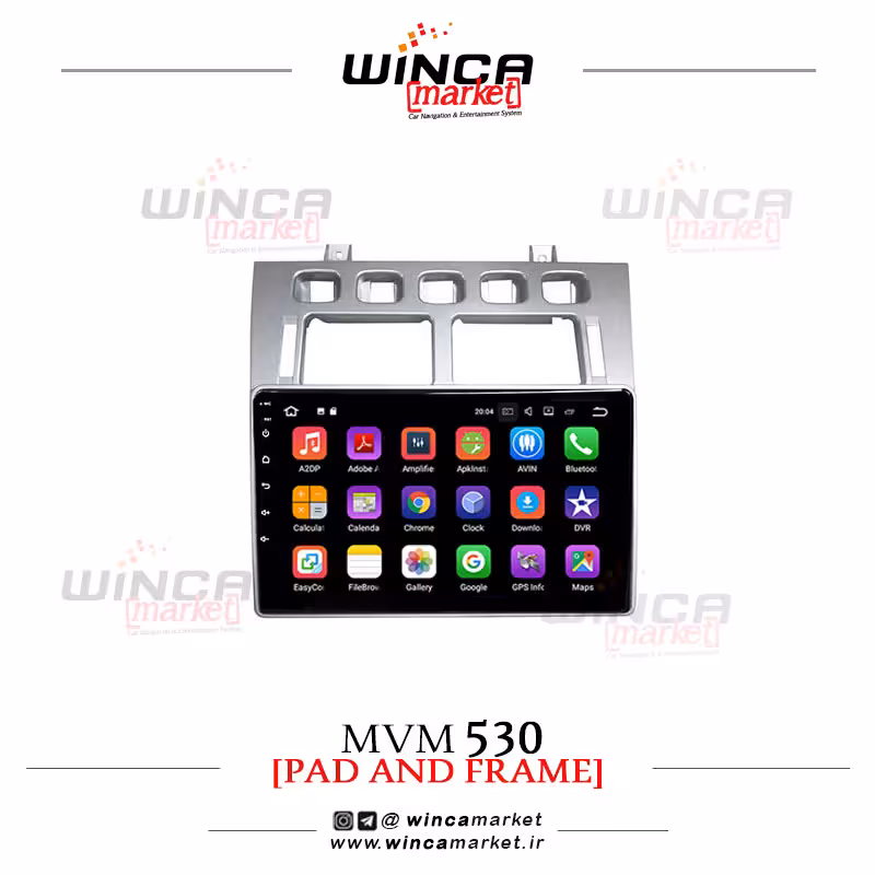 مانیتور ام وی ام 530 MVM فابریک اندروید سری 116