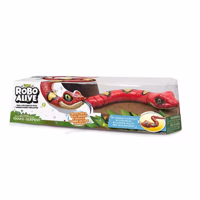 مار روبو الایو Robo Alive (قرمز)