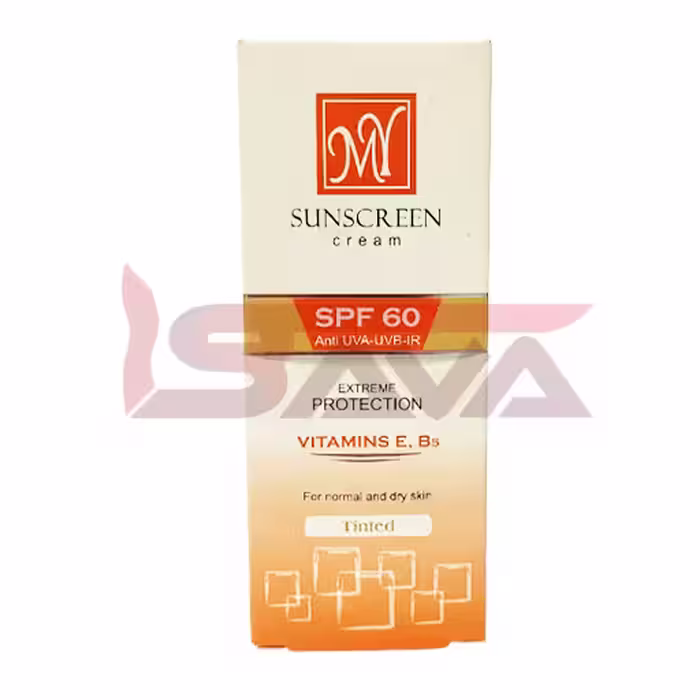 ضد آفتاب کرم پودری رنگی spf 60 مای