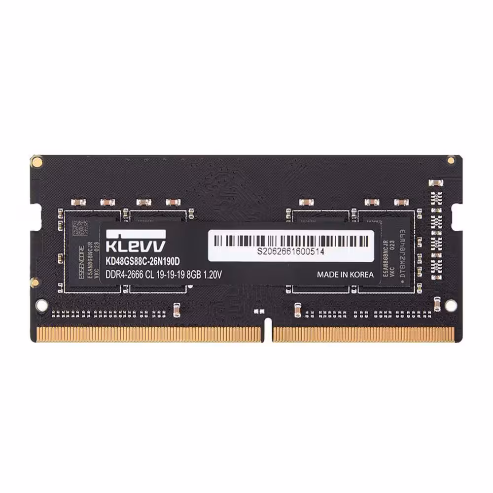 رم لپتاپ Klevv DDR4 8GB 2666MHz
