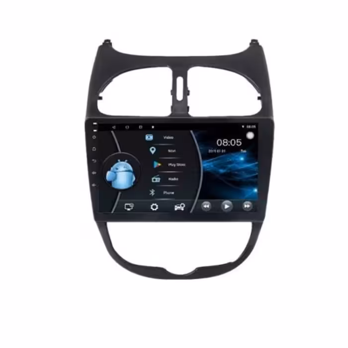 مانیتور اندروید خودرو پژو 206 ناکامیچی مدل  NAM5230 A9