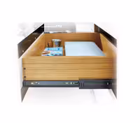 ریل ساچمه ای 3 تکه تلسکوپی 45 کیلوگرمی با آرامبند مشکی عمق 35 فانتونی کد B352