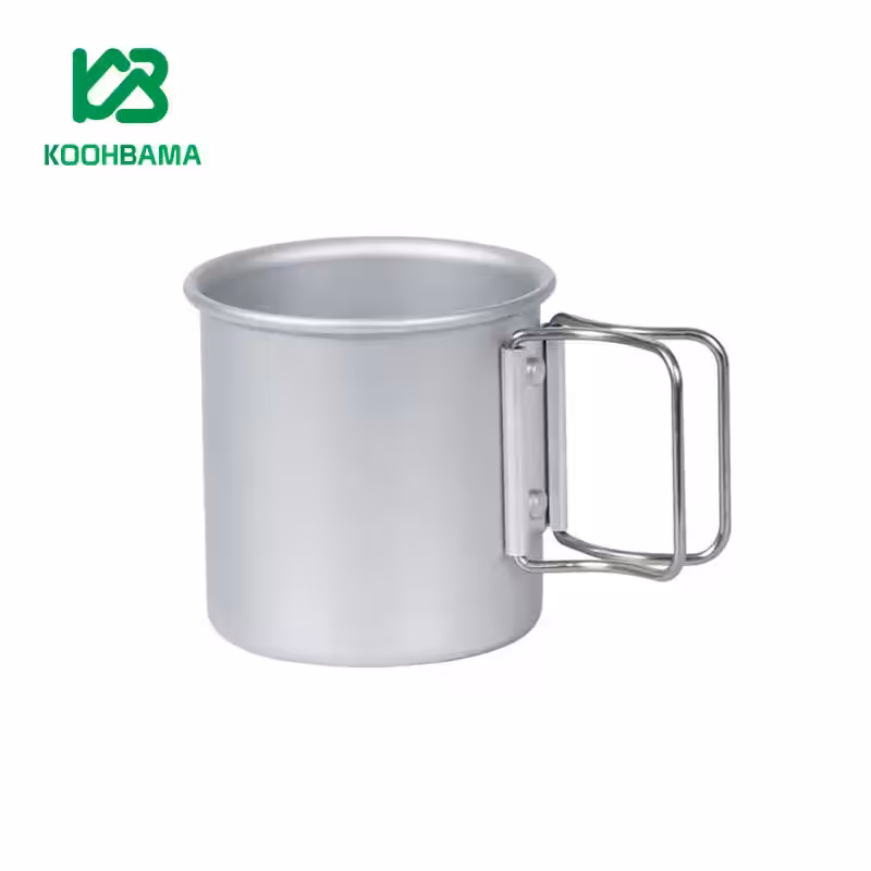 لیوان آلومینیوم روکش سفید مدل LA34