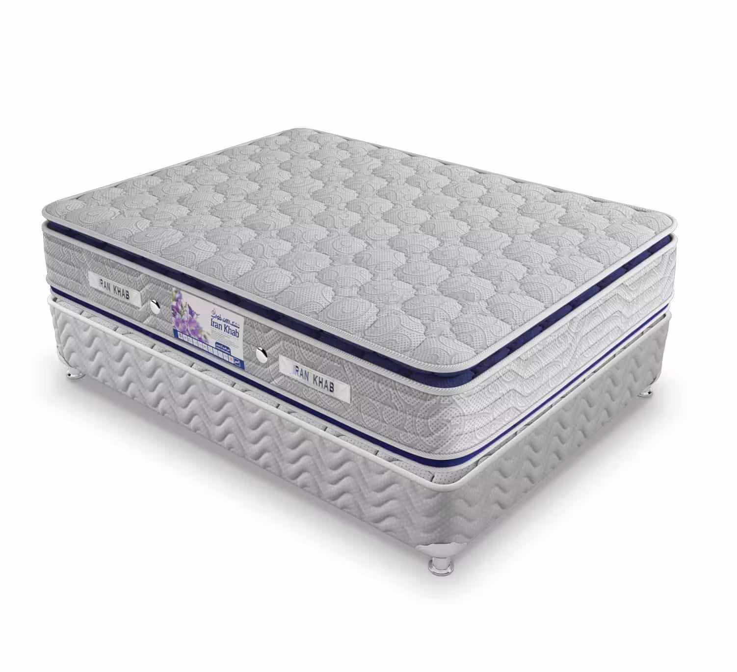 تشک یک نفره ایران خواب مدل طبی فنری آرامیس سایز 90 در 200 سانتیمتر