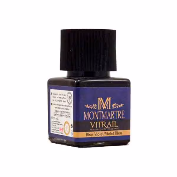 رنگ ویترای مونمارت کد 33 حجم 55 میلی لیتر (blue violet)