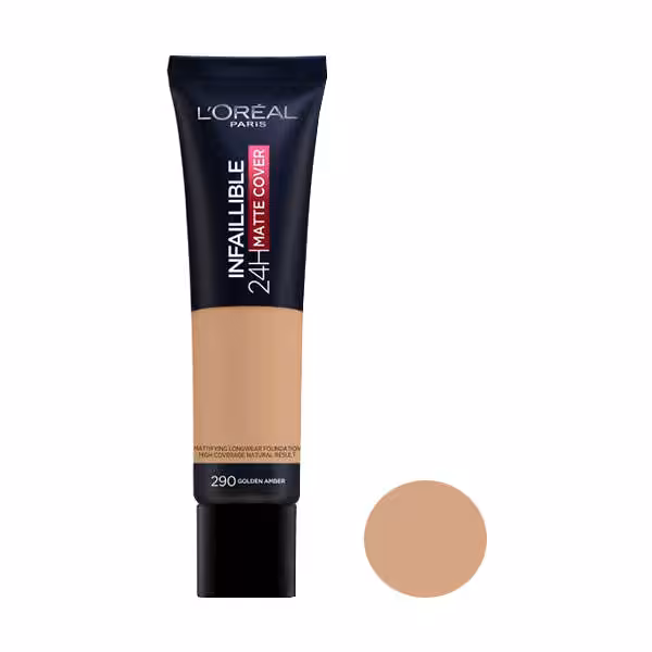 کرم پودر لورال اینفالیبل مدل Infaillible 24H Matte Cover شماره 290