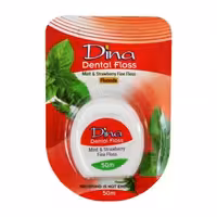 نخ دندان دینا Dina با طعم نعناع و توت فرنگی