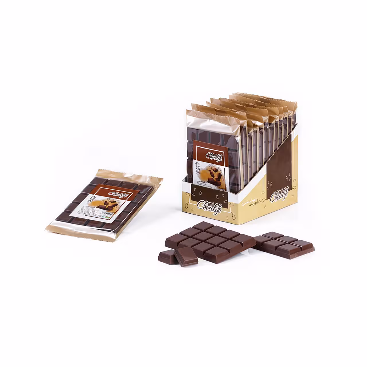 شکلات کیبوردی شیری شوکولایف 200 گرمی